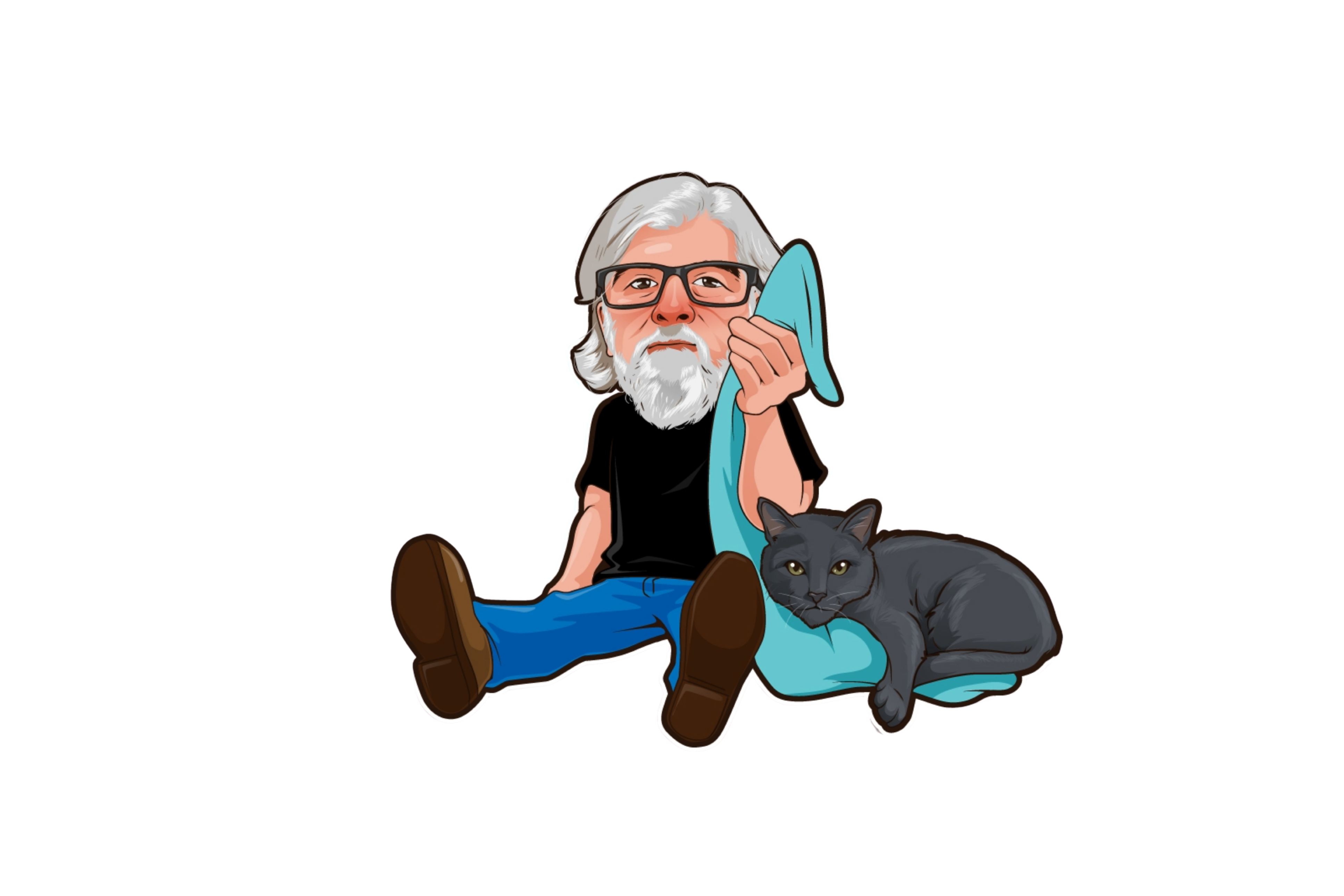 Cat Man For Alzheimer's Awareness