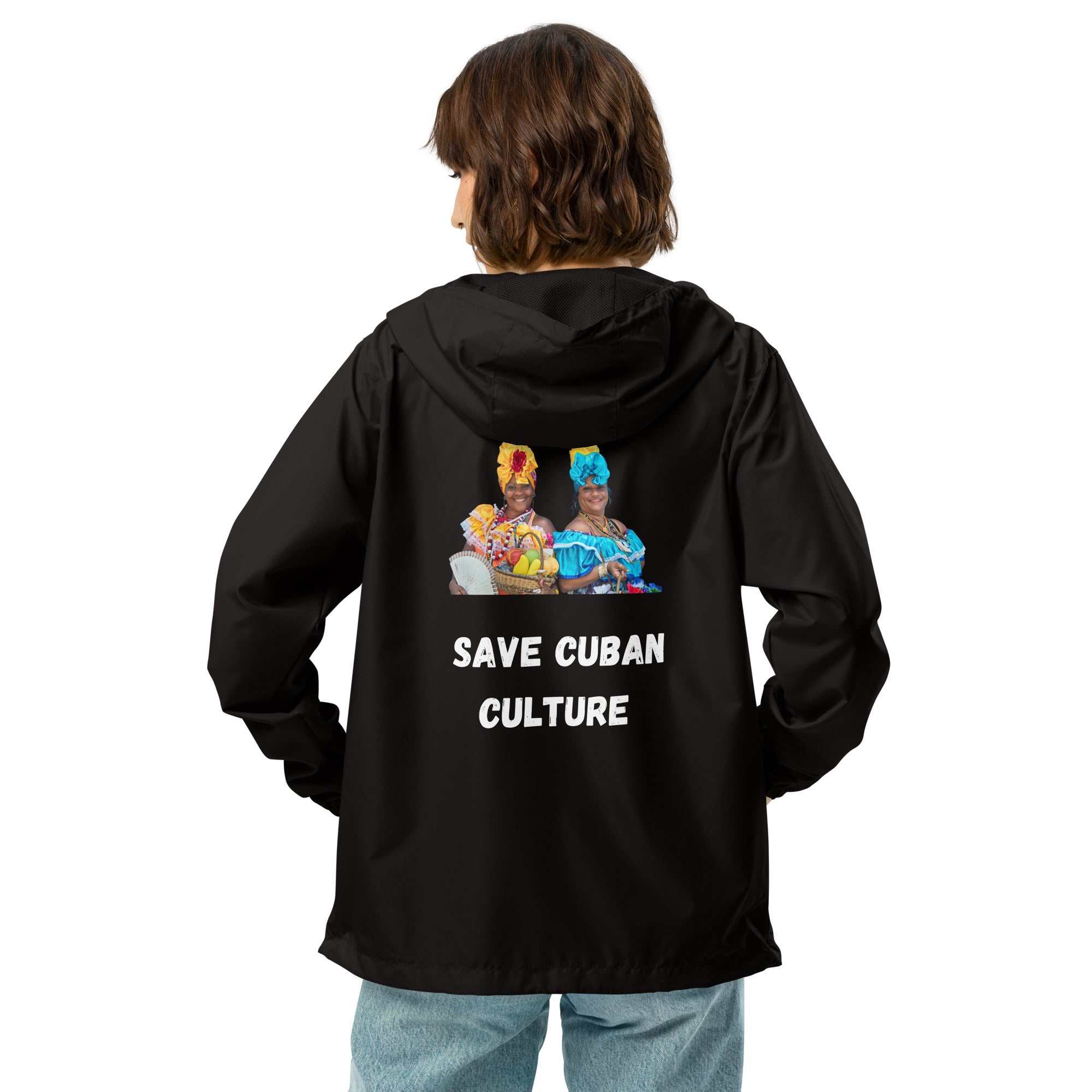 black sweatshirt,, Save Cuban Culture
