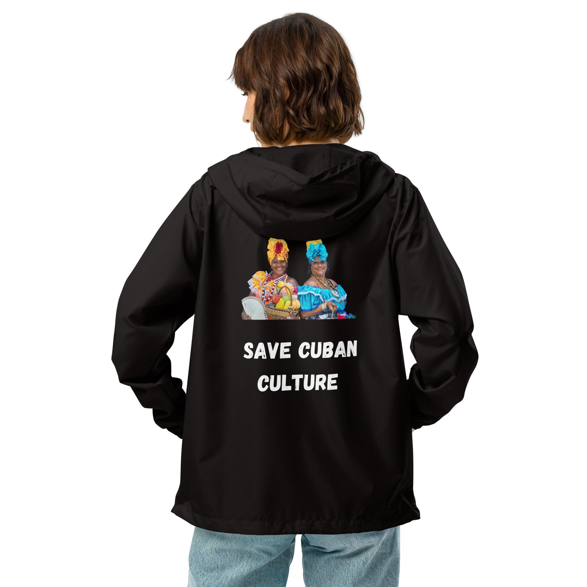 black sweatshirt,, Save Cuban Culture