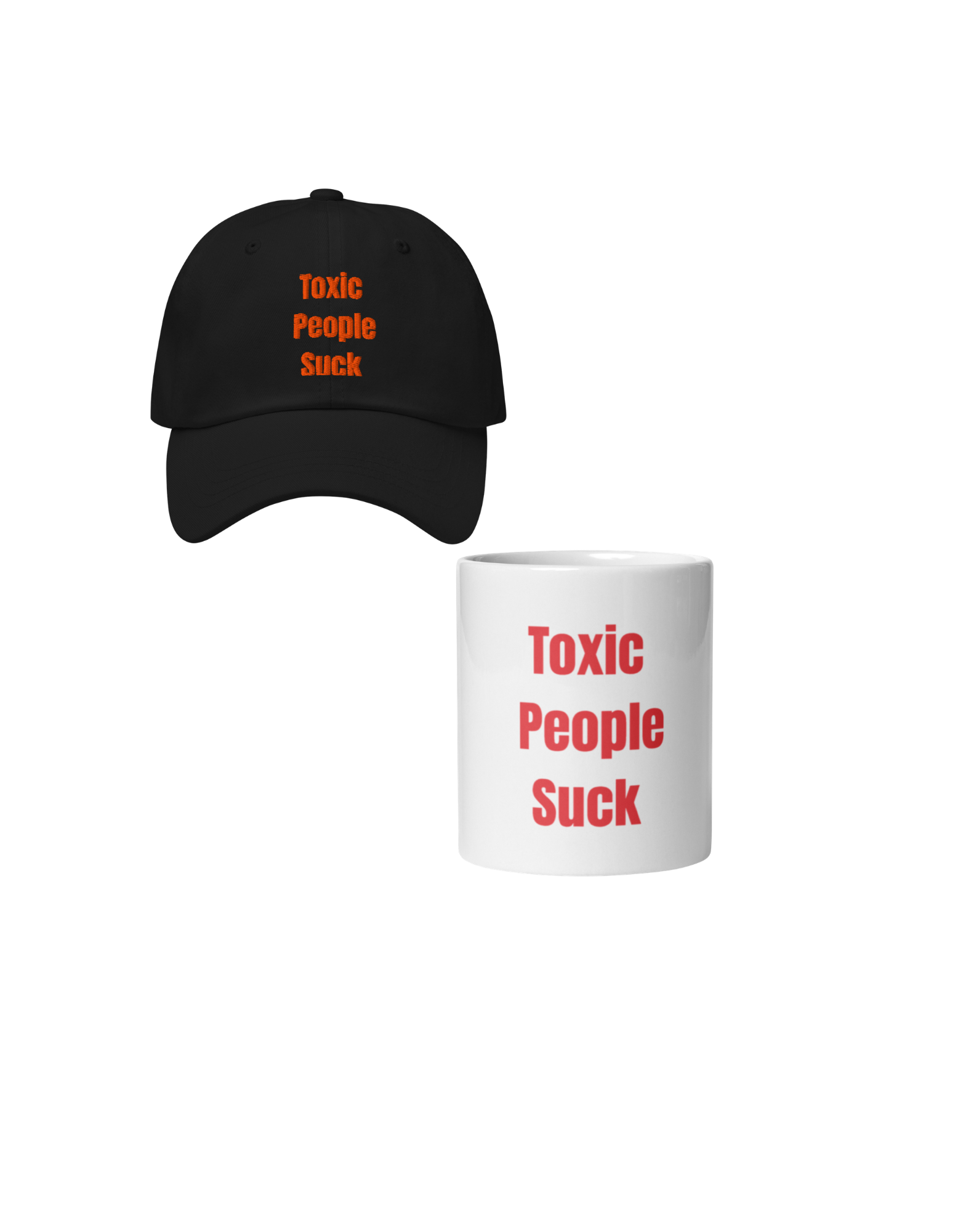 The "Total Peace" Bundle: Dad Hat + Ceramic Mug