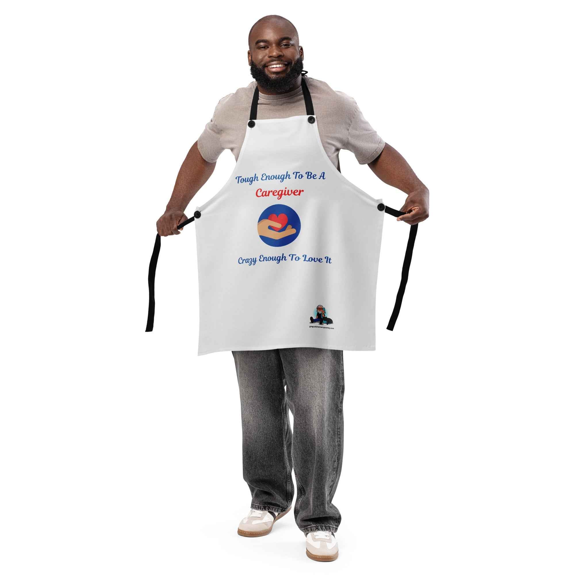 Caregiver Apron Alzheimer's Awareness - Full-Length Design - Greg's AZ Store