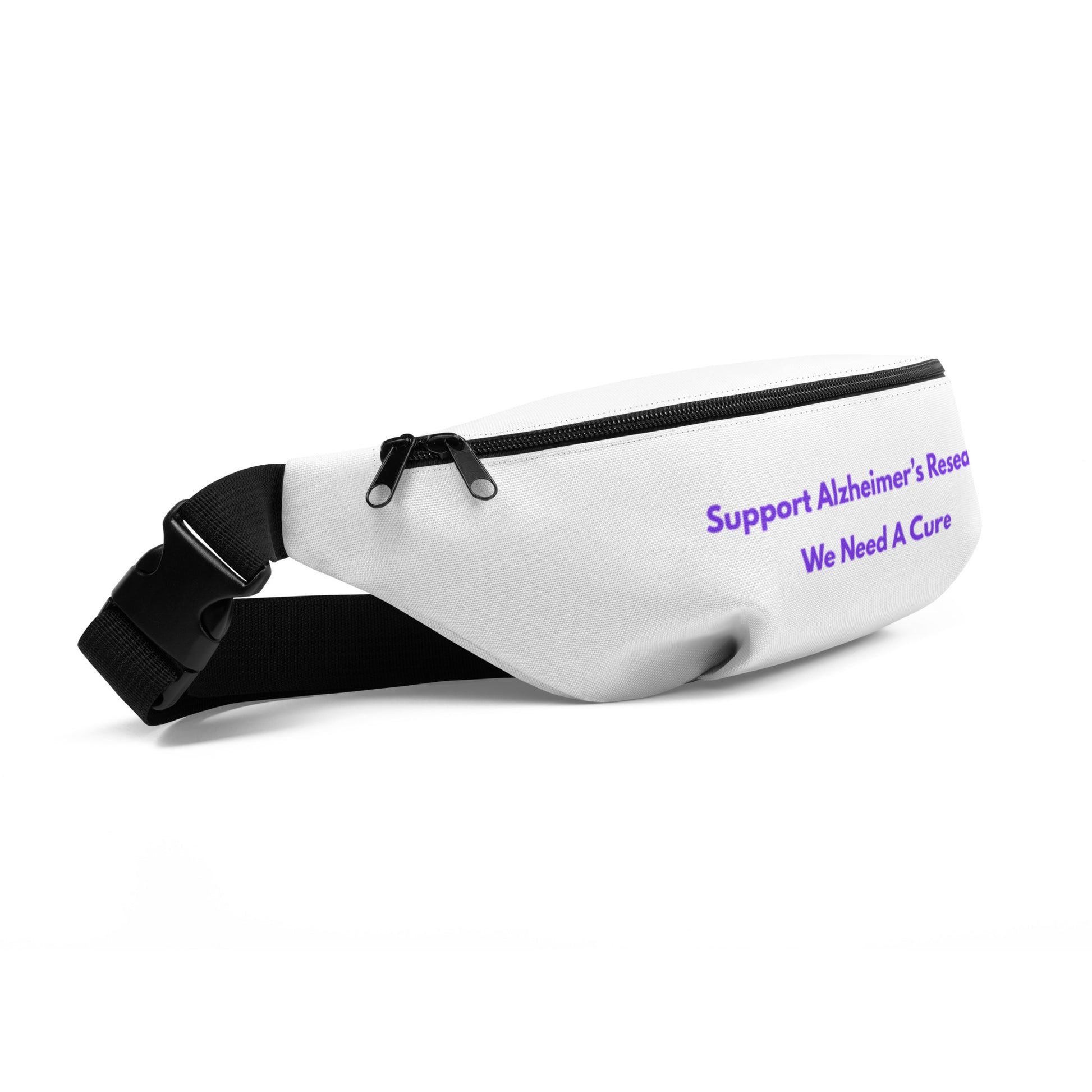 Support Alzheimer's Research" Premium Awareness Fanny Pack-5