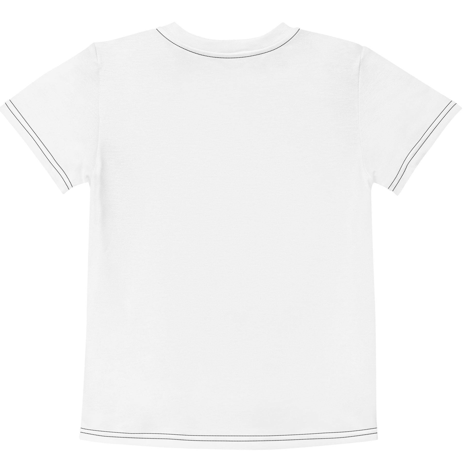 Black Cat Photo Kids Crew Neck T-Shirt