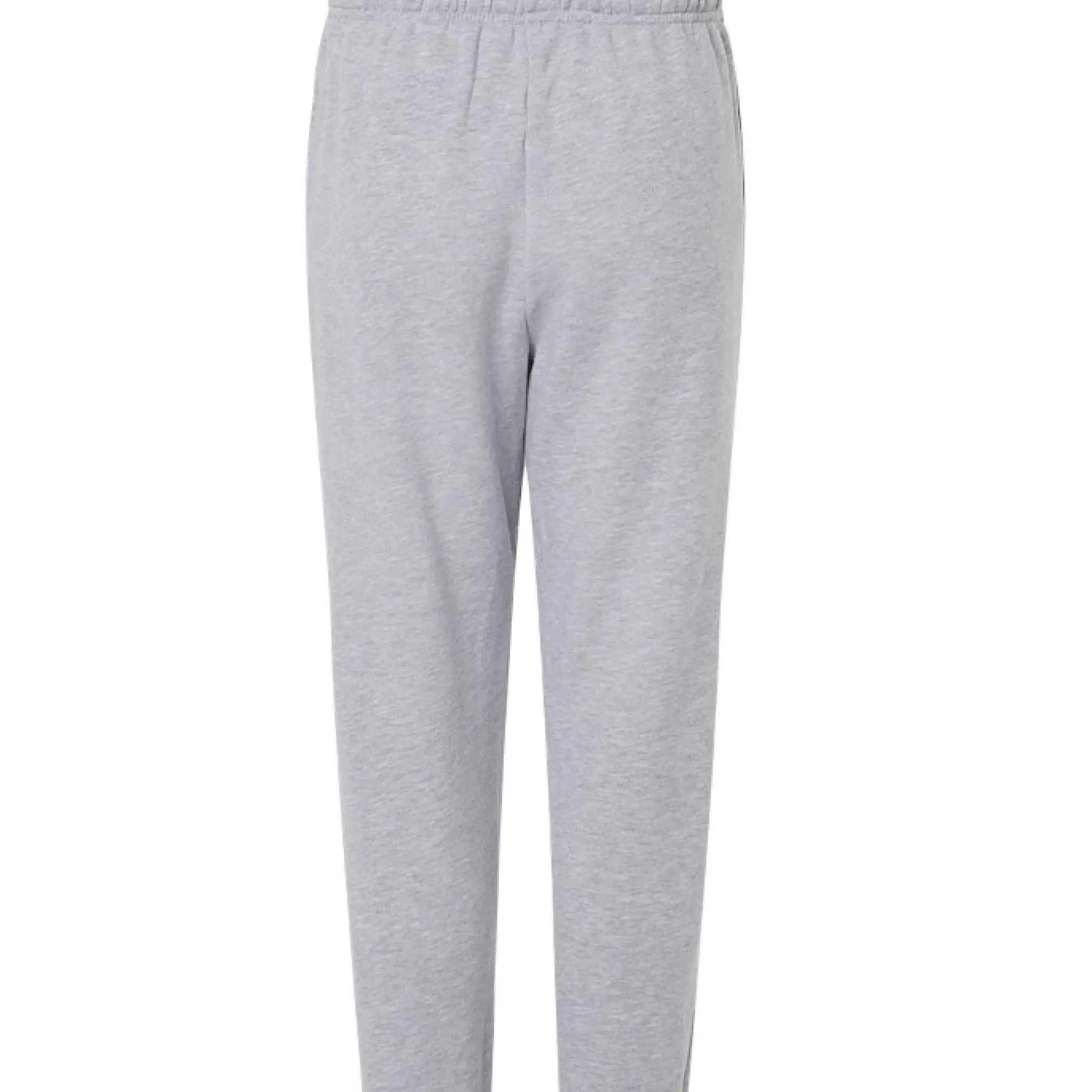 Grey American Apparel Alzheimer's Awareness sweatpants with an elastic waistband