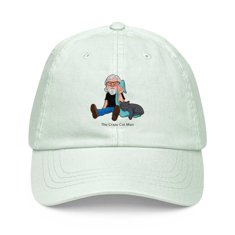 Beechfield pastel low profile baseball hat supporting Alzheimer's awareness, featuring a soft pastel color and adjustable fit.