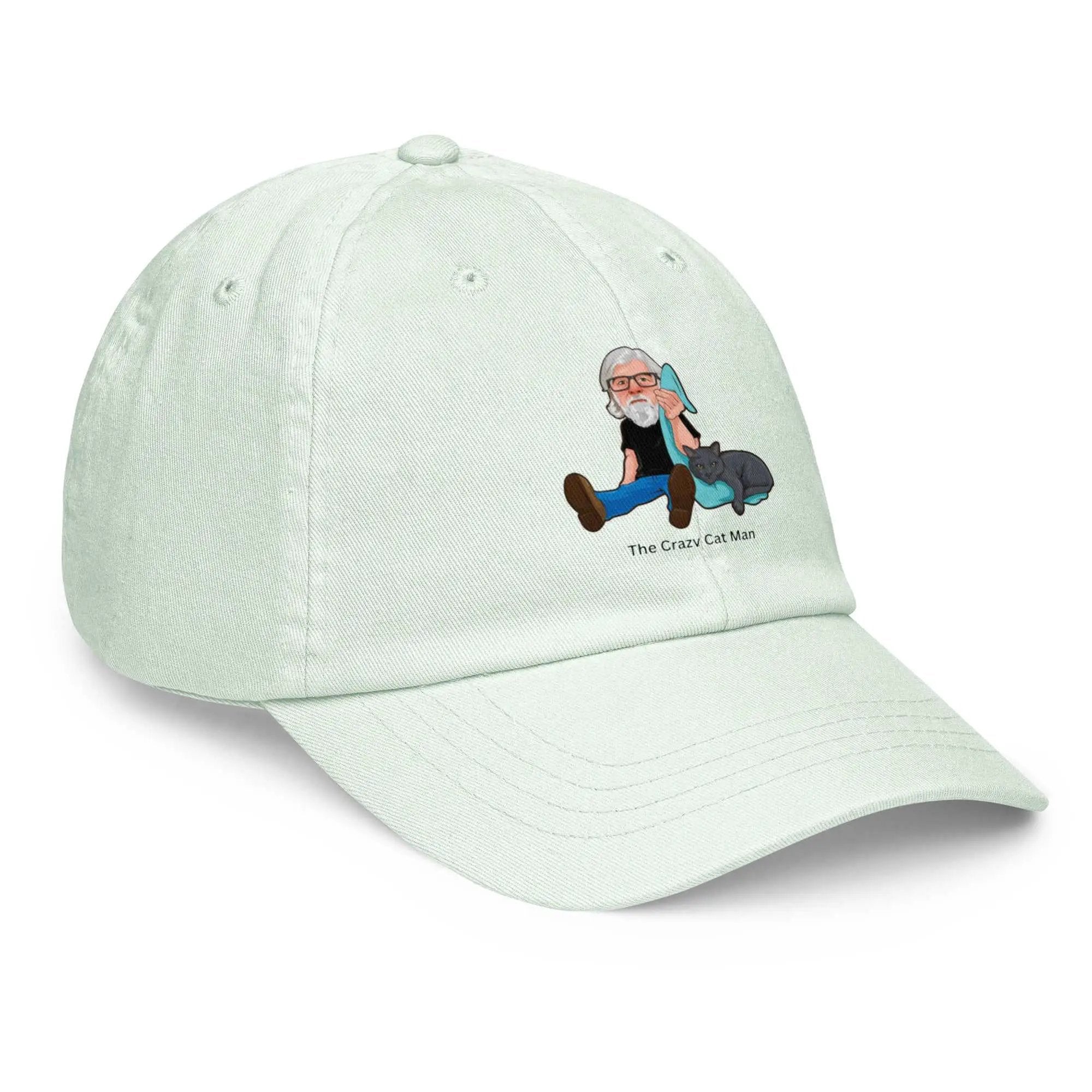 Beechfield Pastel Low Profile Baseball Hat with Alzheimer's Awareness logo, soft pastel color, casual style, adjustable fit.