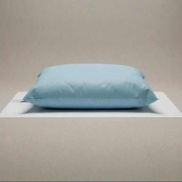 Blue BTR Collection reusable healthcare pillow by Rifz Textiles Inc, offering comfort and support with polypropylene material.