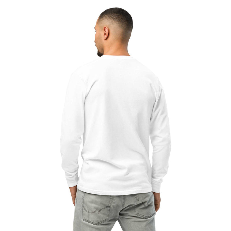Cat Shirt Garment-Dyed Heavyweight Long-Sleeve | Cat Nap Graphic - Greg's AZ Store