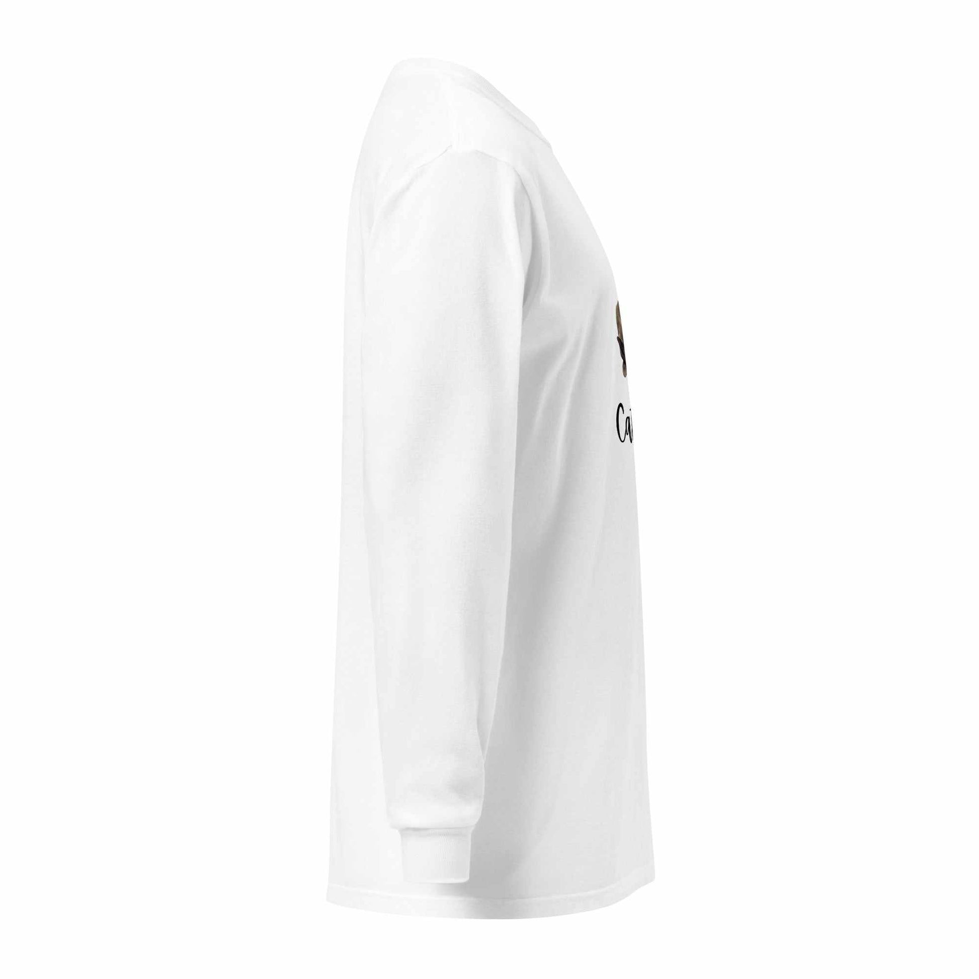 Cat Shirt Garment-Dyed Heavyweight Long-Sleeve | Cat Nap Graphic - Greg's AZ Store