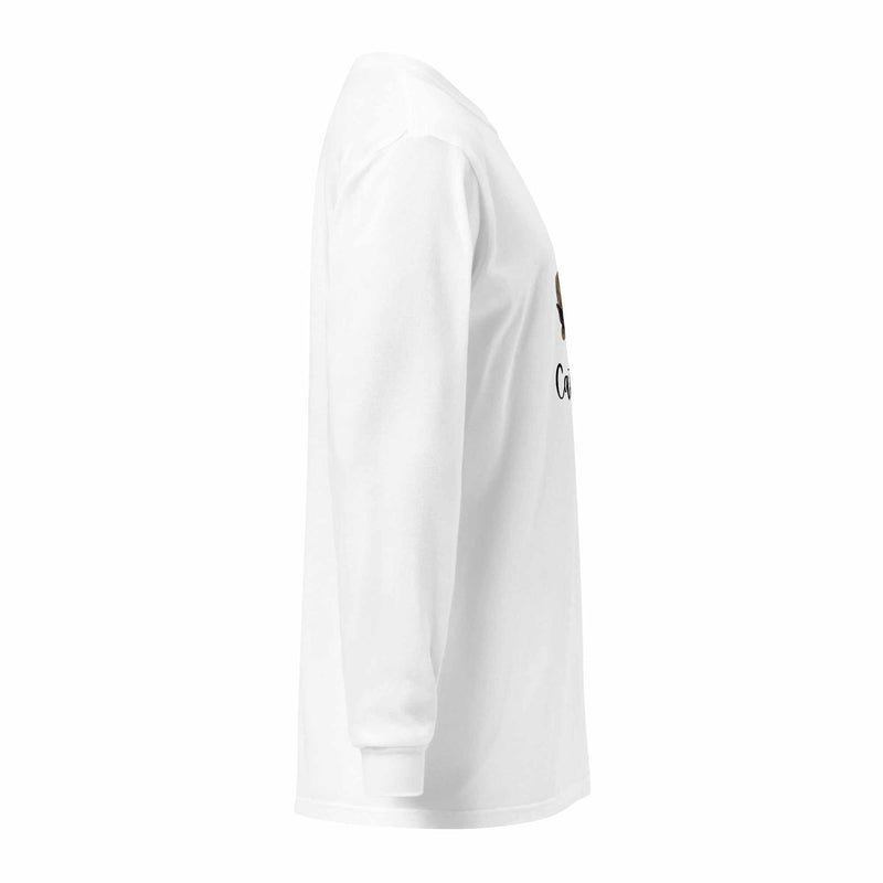 Cat Shirt Garment-Dyed Heavyweight Long-Sleeve | Cat Nap Graphic - Greg's AZ Store