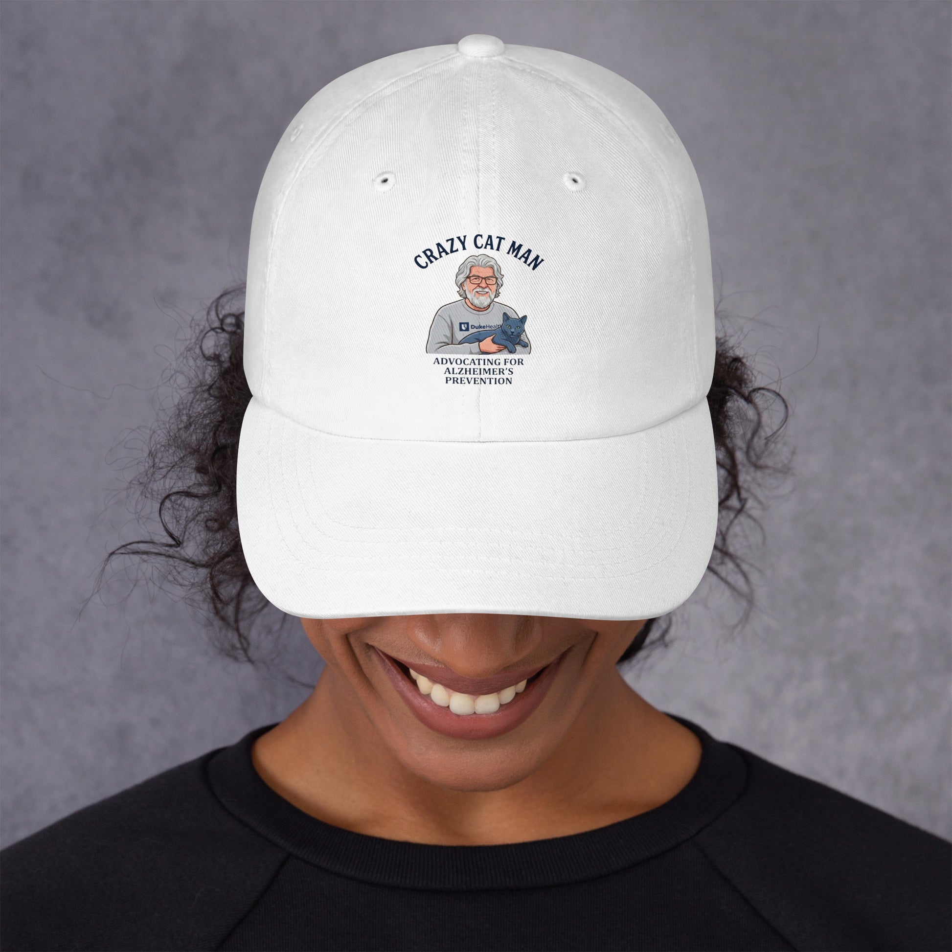 Empower Alzheimer's Prevention with The Cat Man Signature Classic Ball Cap-7