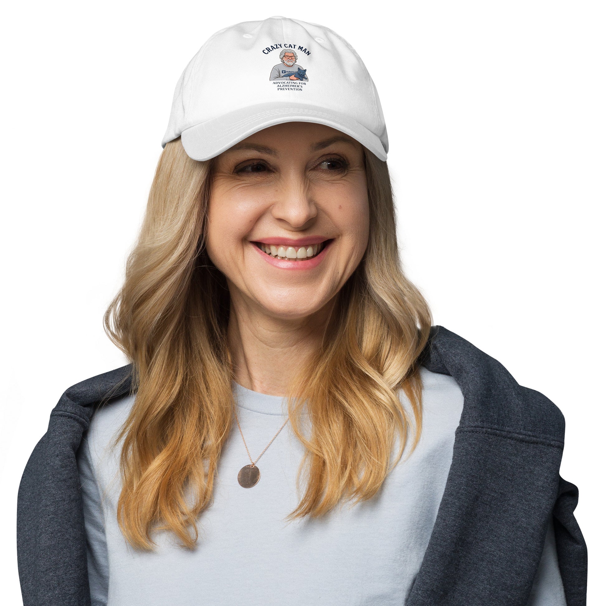Empower Alzheimer's Prevention with The Cat Man Signature Classic Ball Cap-3