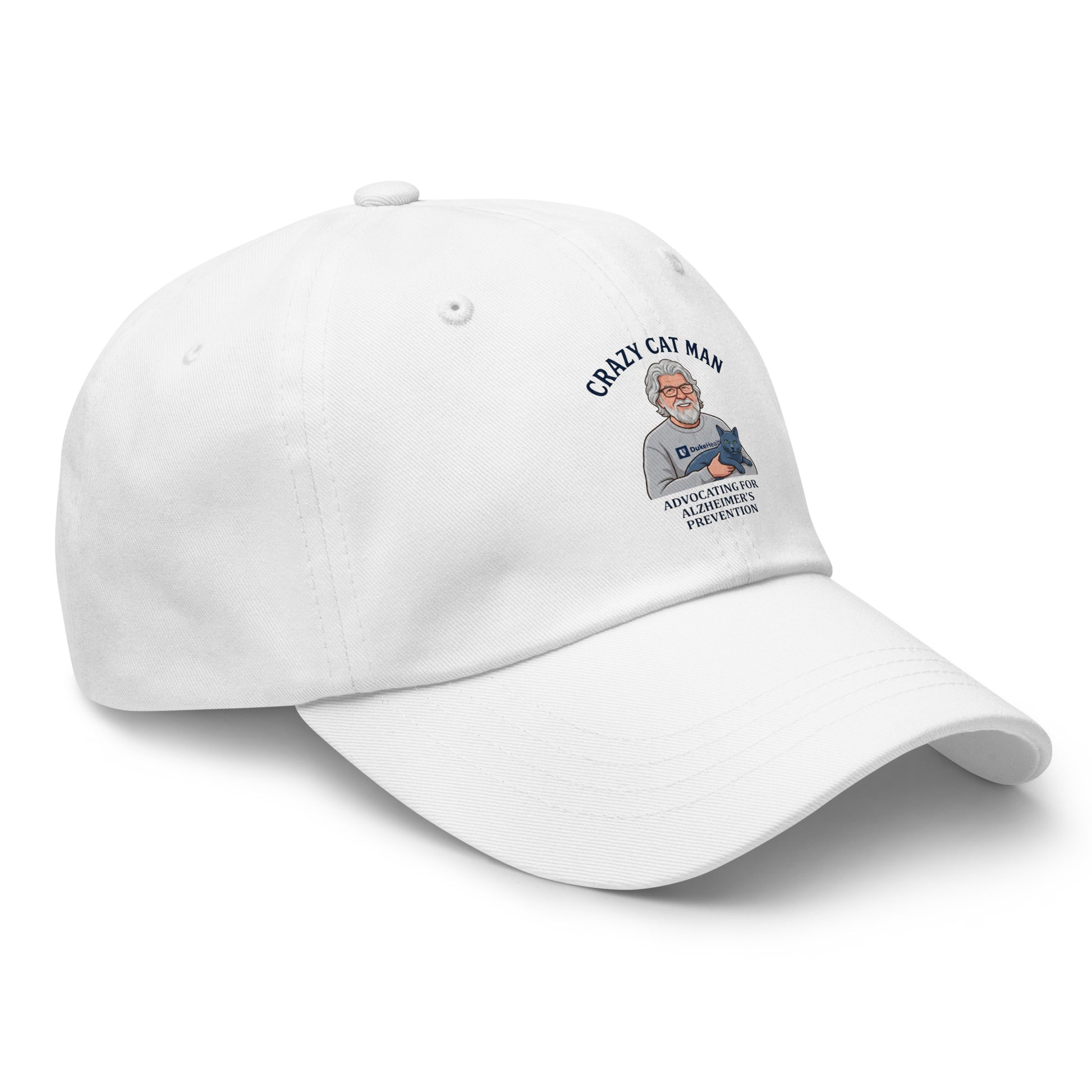Empower Alzheimer's Prevention with The Cat Man Signature Classic Ball Cap-11