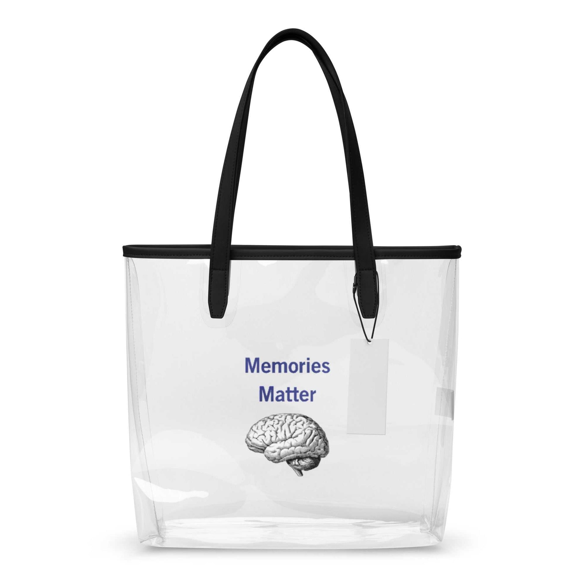 Clear Tote Bag - Memories Matter | Stylish & Functional Clear Tote Bag for Every Occasion - Greg's AZ Store