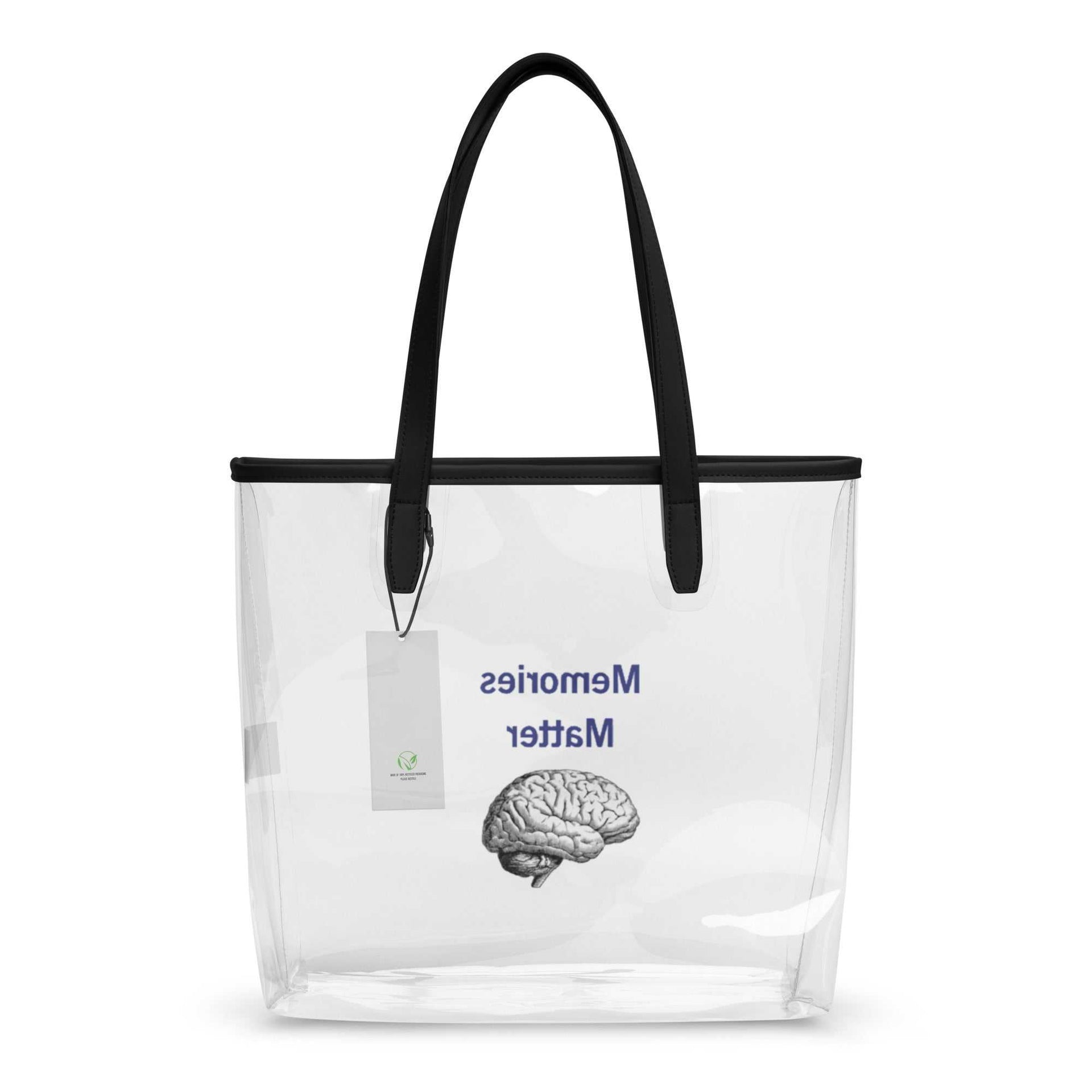 Clear Tote Bag - Memories Matter | Stylish & Functional Clear Tote Bag for Every Occasion - Greg's AZ Store