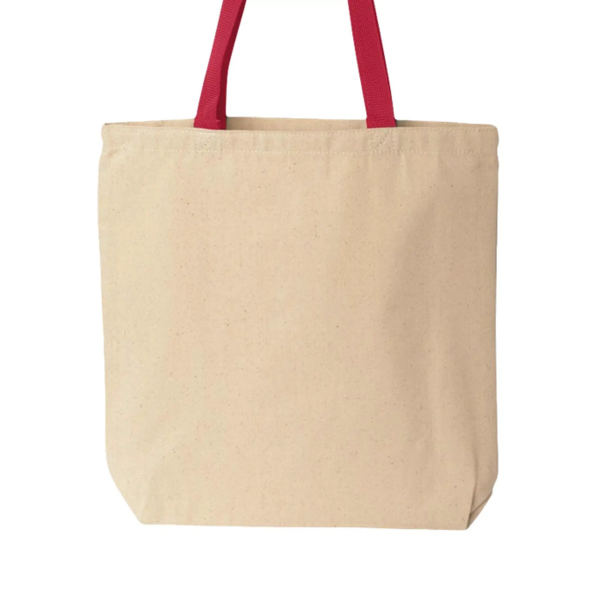 Cotton canvas tote bag with Alzheimer's Awareness design by Greg's AZ Store, featuring a sturdy handle and printed message.