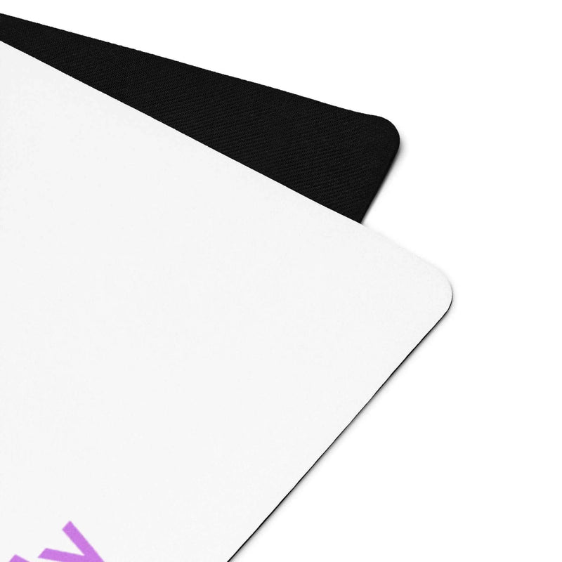 Crazy Cat Lady yoga mat with anti-slip microsuede surface, perfect for comfort and stability during yoga sessions.