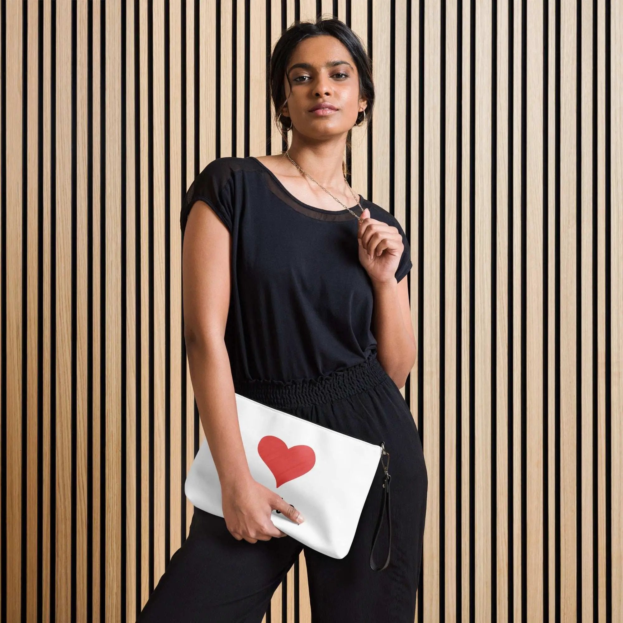Gray crossbody bag with love cats cat-themed decor, stylish and functional accessory designed by Greg's AZ Store