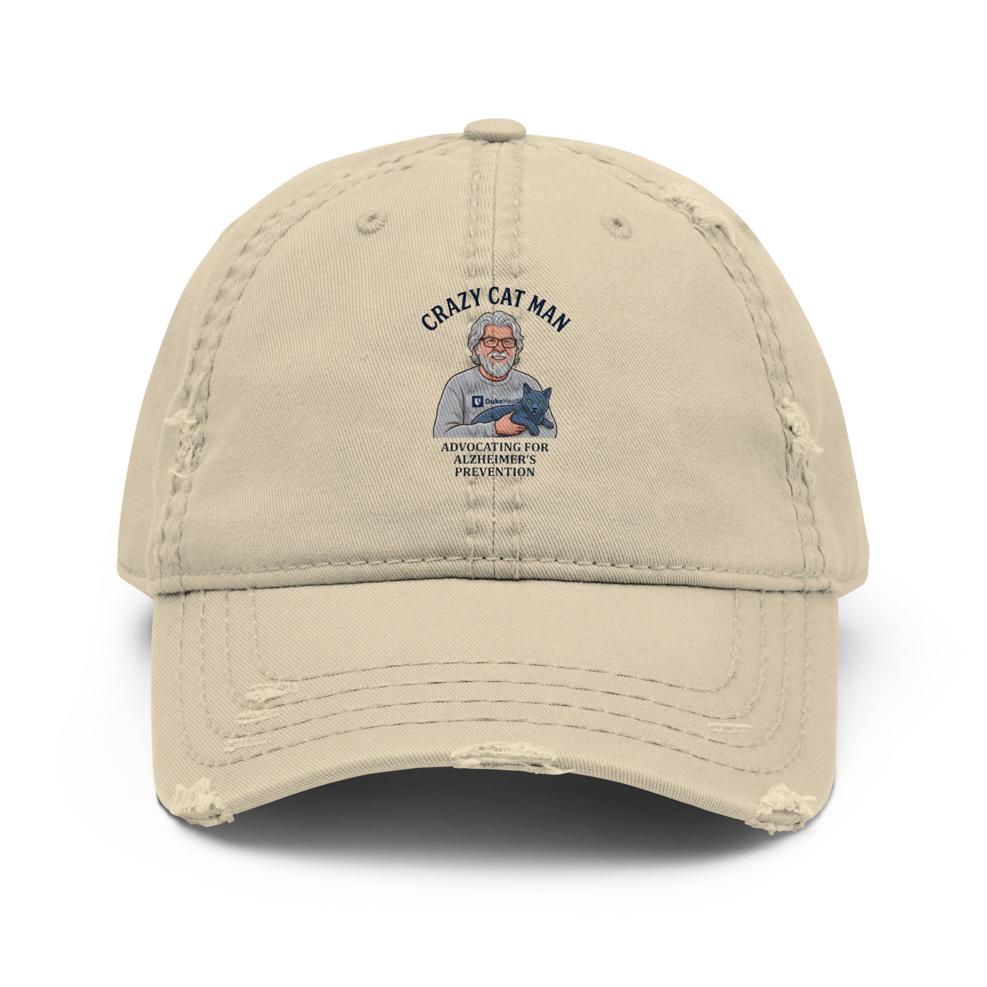 The Cat Man Signature Dad Hat - Stylish Support for Alzheimer's Prevention