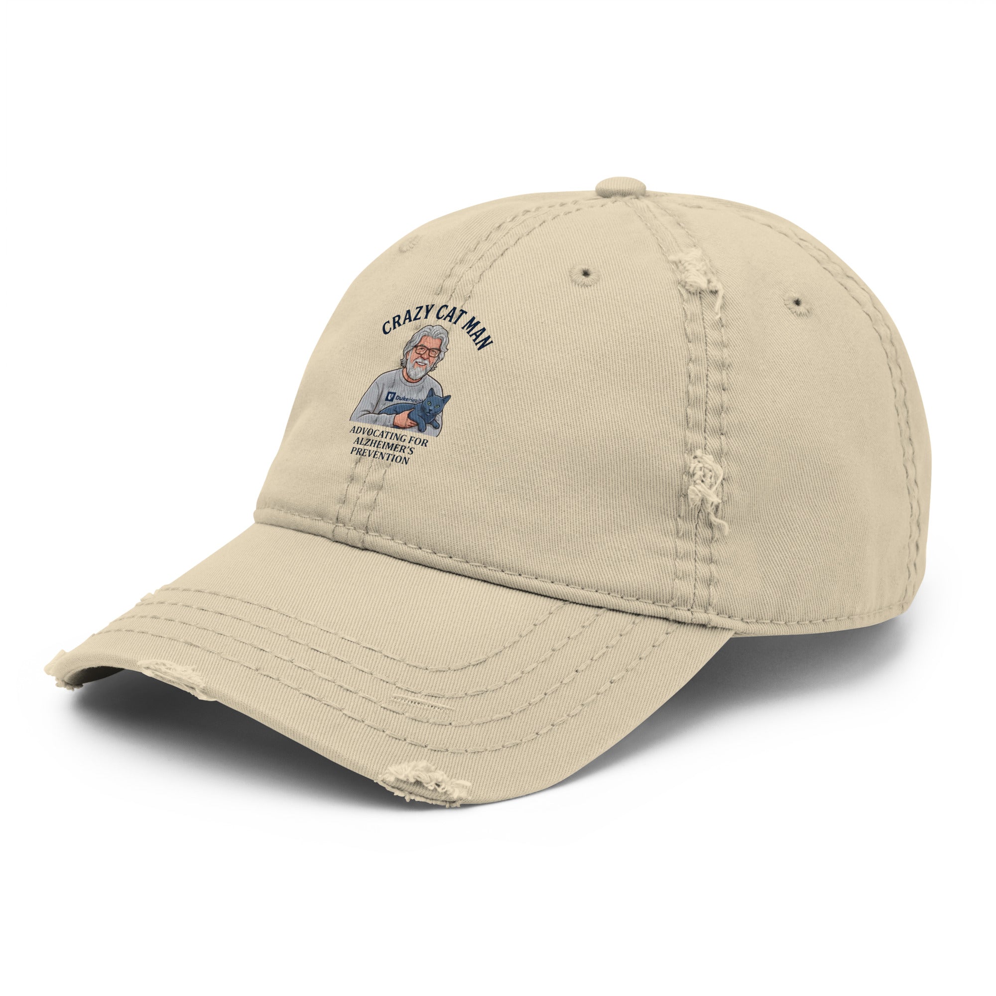 The Cat Man Signature Dad Hat - Stylish Support for Alzheimer's Prevention