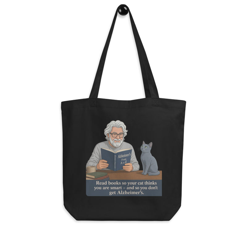 Crazy Cat Man Eco Tote Bag-3