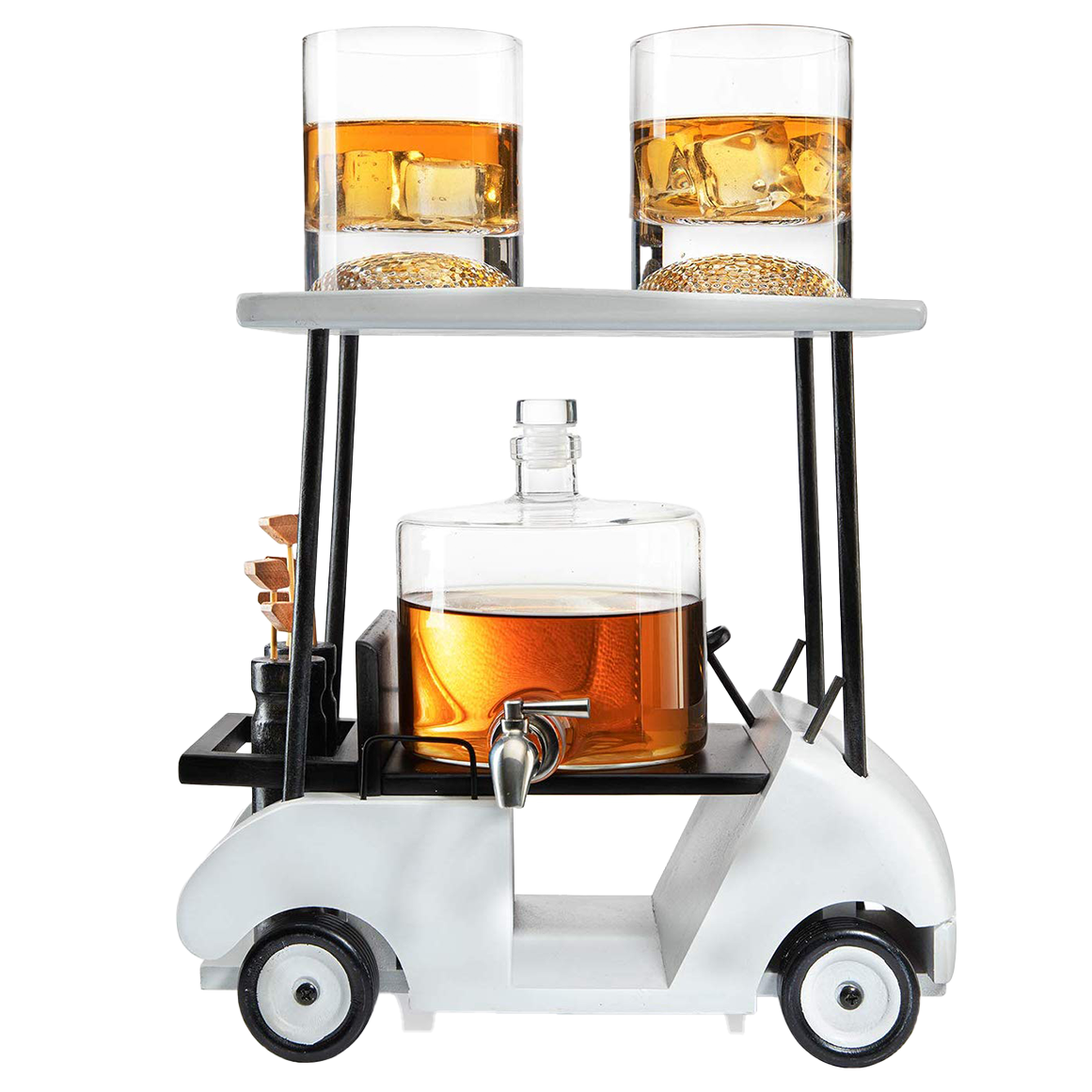 Golf Decanter Set - Whiskey Decanter and Glasses for Golf Enthusiasts - Greg's AZ Store