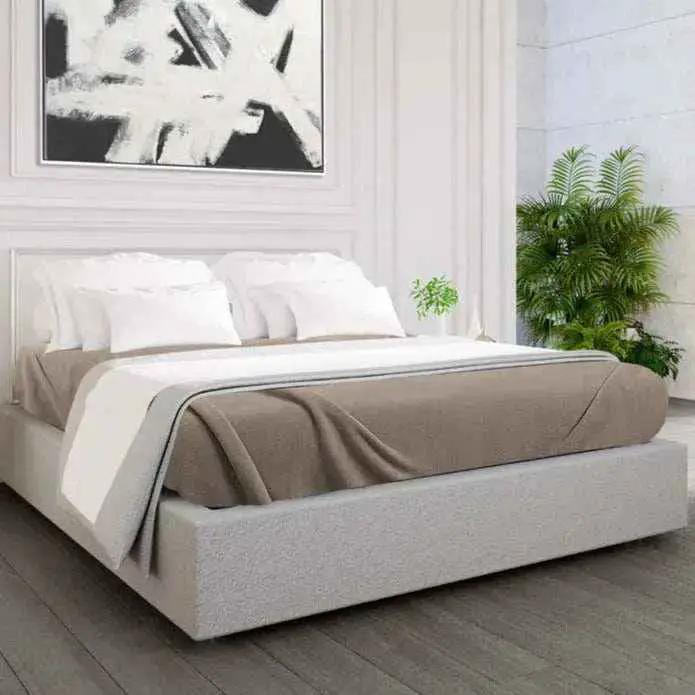 Twin-sized desert tan fleece blanket from Rifz Textiles Inc GPF Collection, perfect for comfort and warmth.