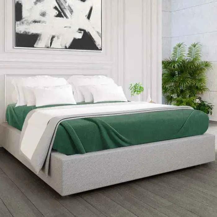 Twin Jade fleece blanket from GPF Collection by Rifz Textiles Inc, soft, cozy, perfect for warmth and comfort.