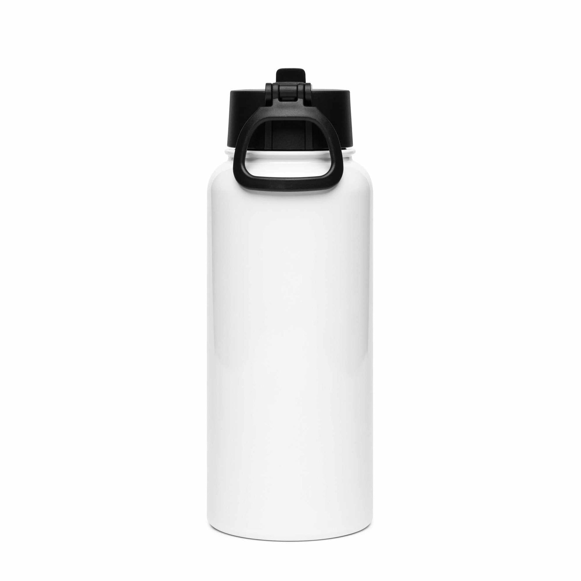I AM ONLY SPEAKING TO MY DOG TODAY Stainless Steel Water Bottle With A Straw Lid