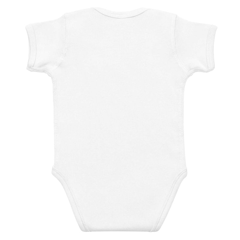 Cute infant bodysuit with heart and cat design, featuring a comfortable T-shirt style for babies by Greg's AZ Store.