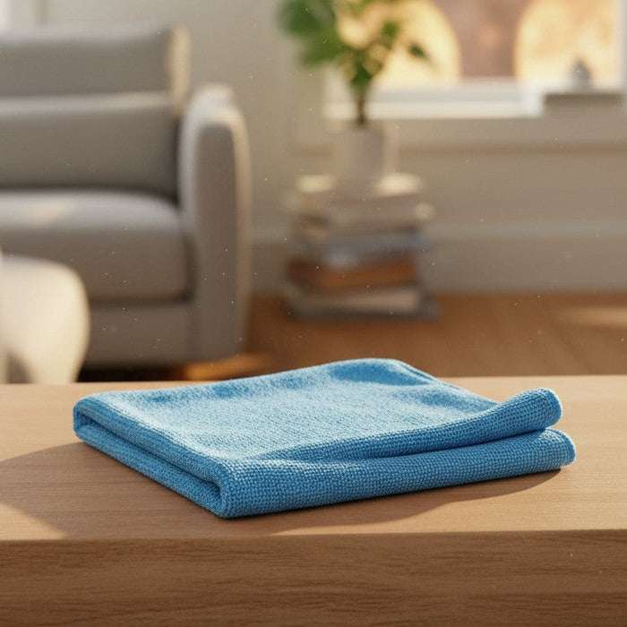 Colorful microfiber cloths ideal for caregiver cleaning in healthcare settings