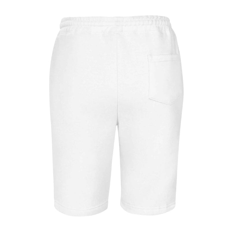 Men's fleece shorts featuring Alzheimer's Sucks graphic, casual and comfortable, from Greg's AZ Store.