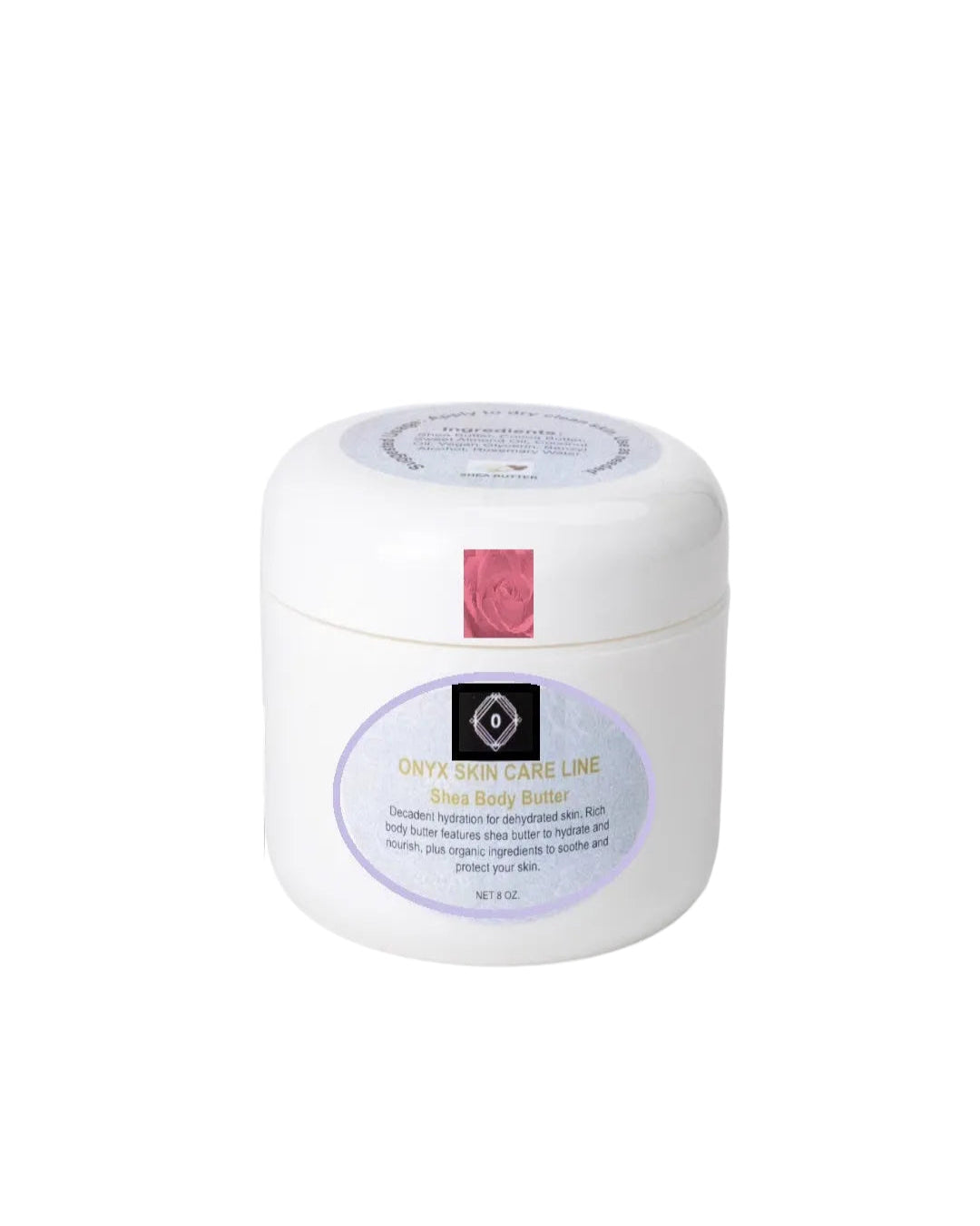 Organic Shea Body Butter Bulgarian Rose Fragrance