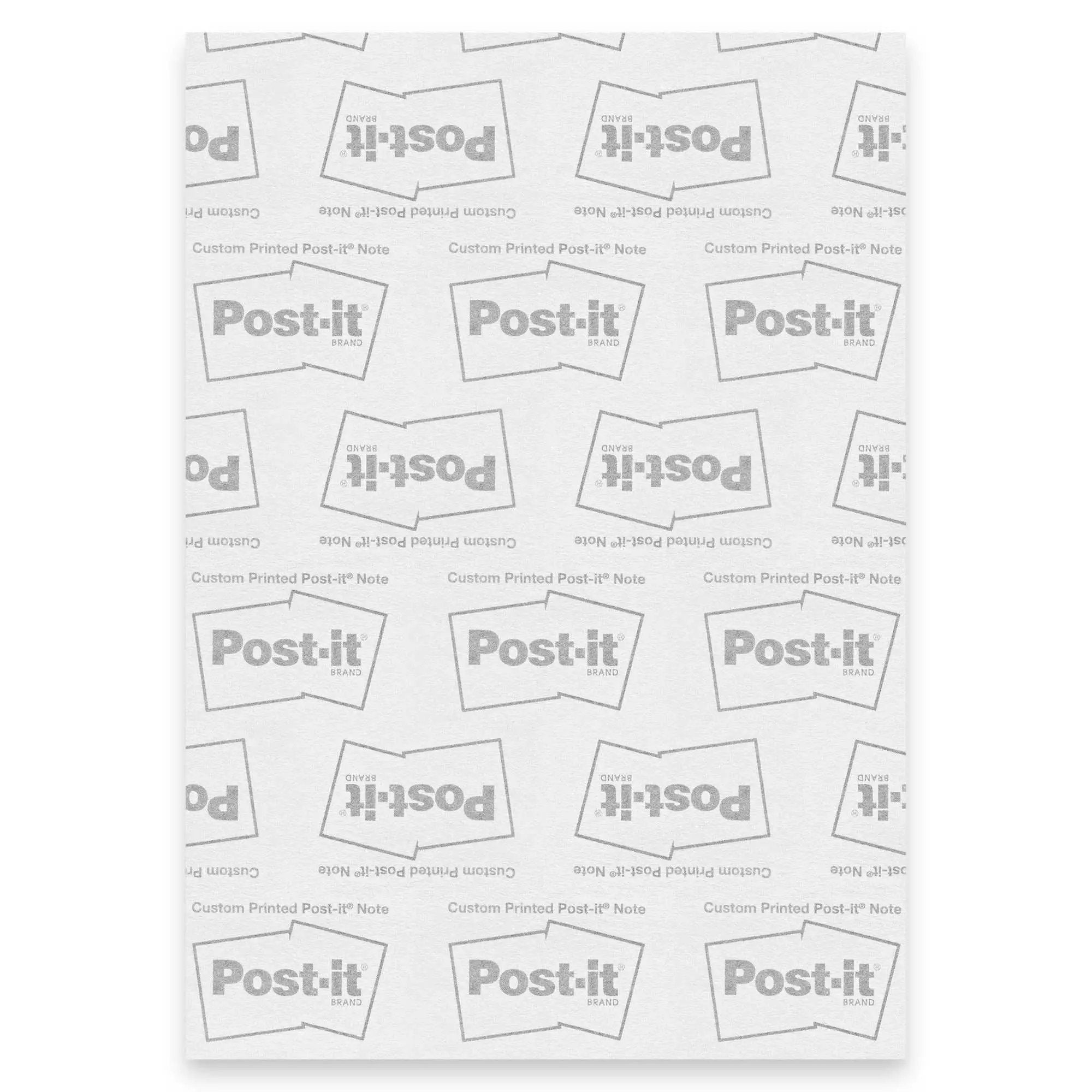 White Cat Man Alzheimer's note pad postcard with 4x6 size and back design, featuring playful cat illustrations.