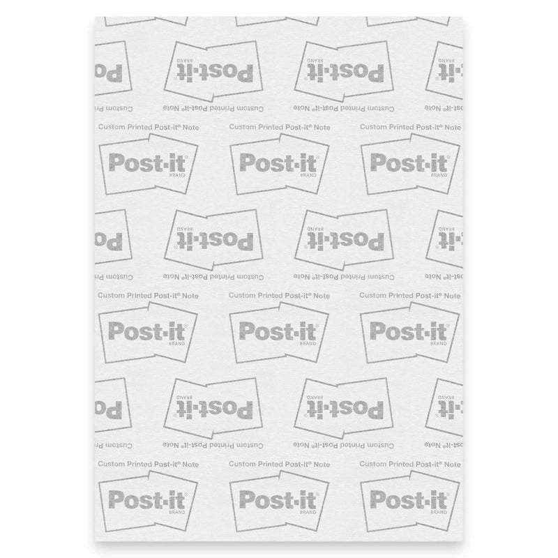 White Cat Man Alzheimer's note pad postcard with 4x6 size and back design, featuring playful cat illustrations.