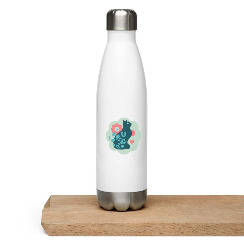 Stainless Steel Bottle with Cat Image | Hot or Cold Beverage - Greg's AZ Store