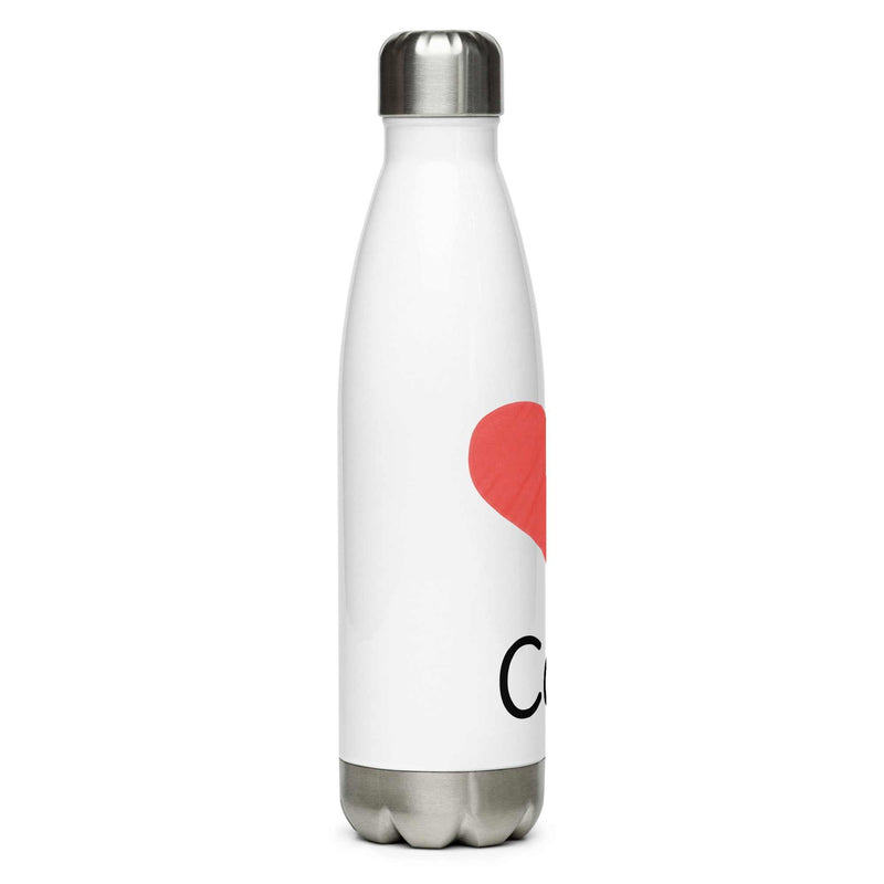 Stainless Steel Water Bottle - Love Cats