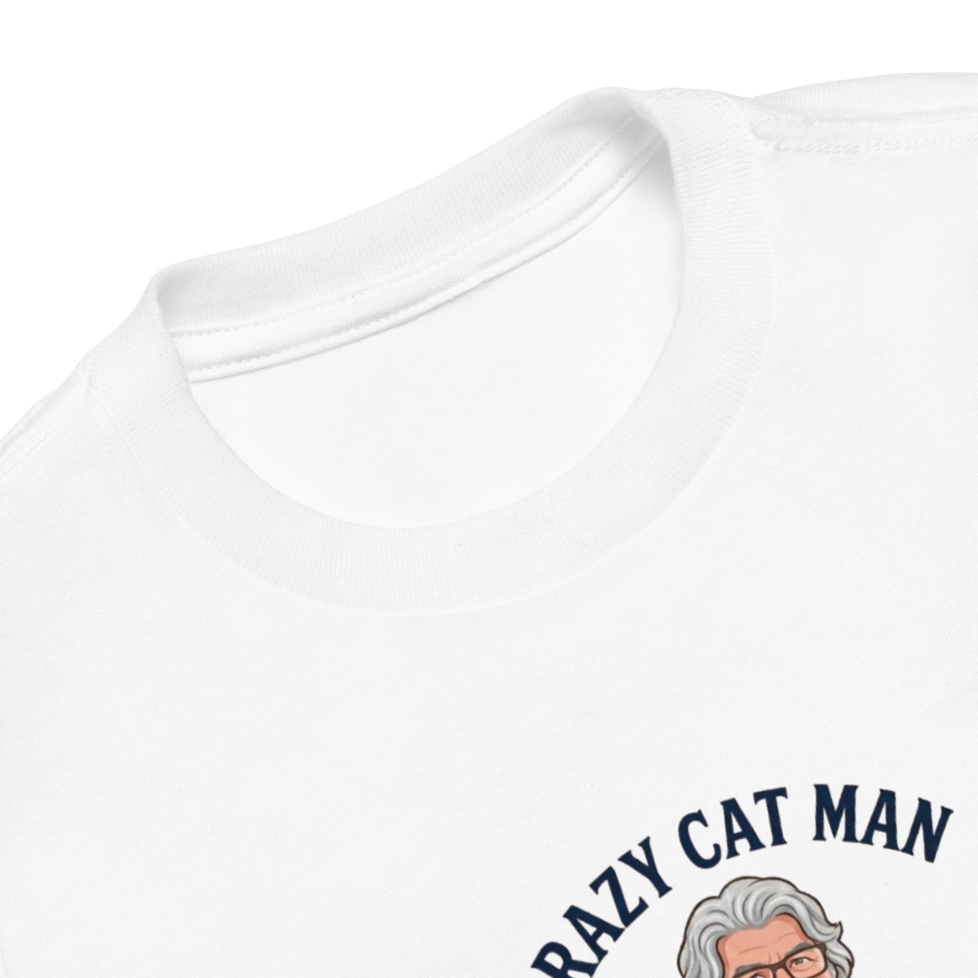 Comfortable and Stylish Toddler Tee Shirt for Alzheimer's Prevention - Cat Man Signature