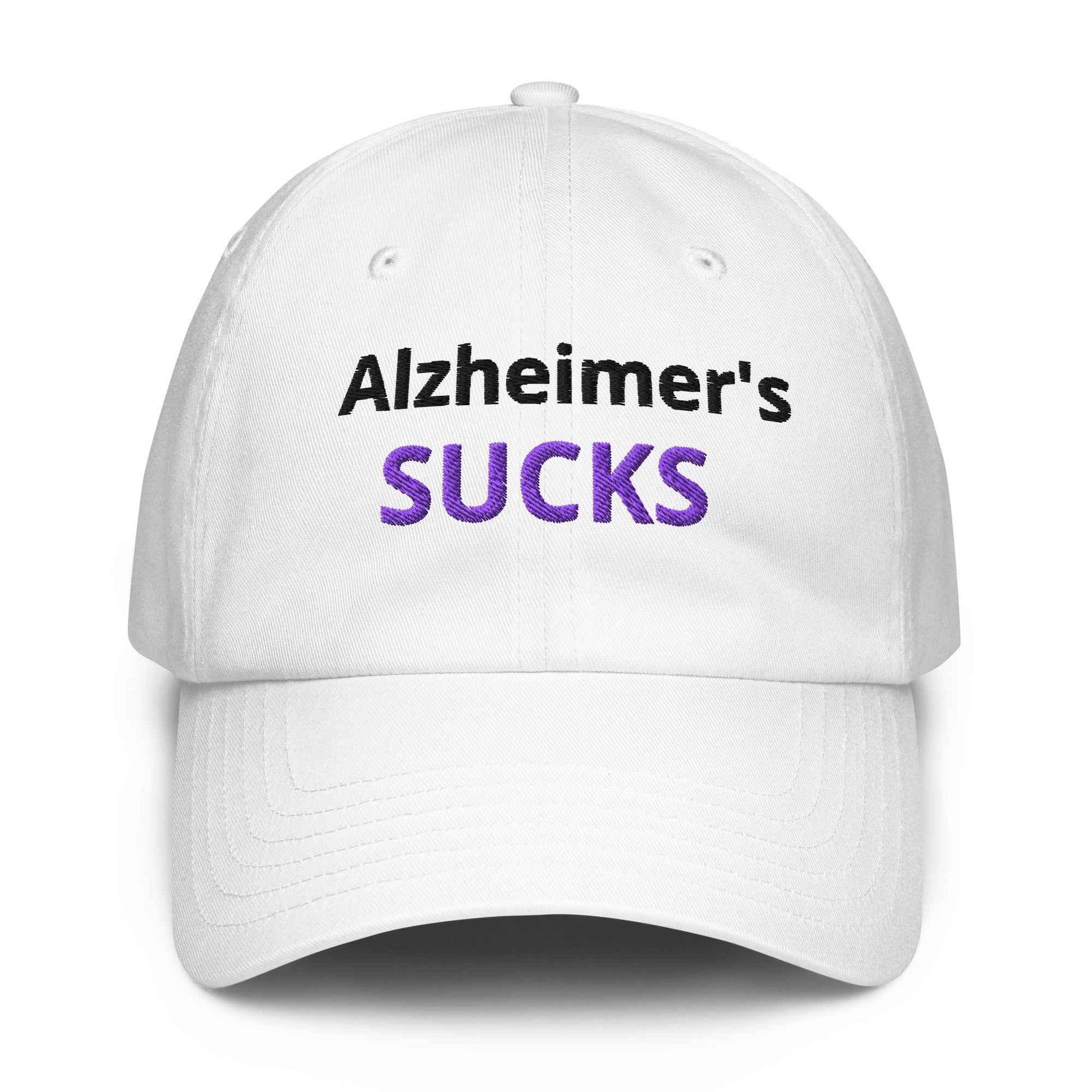 Under Armour® Dad Hat Embroidered "Alzheimer's SUCKS"