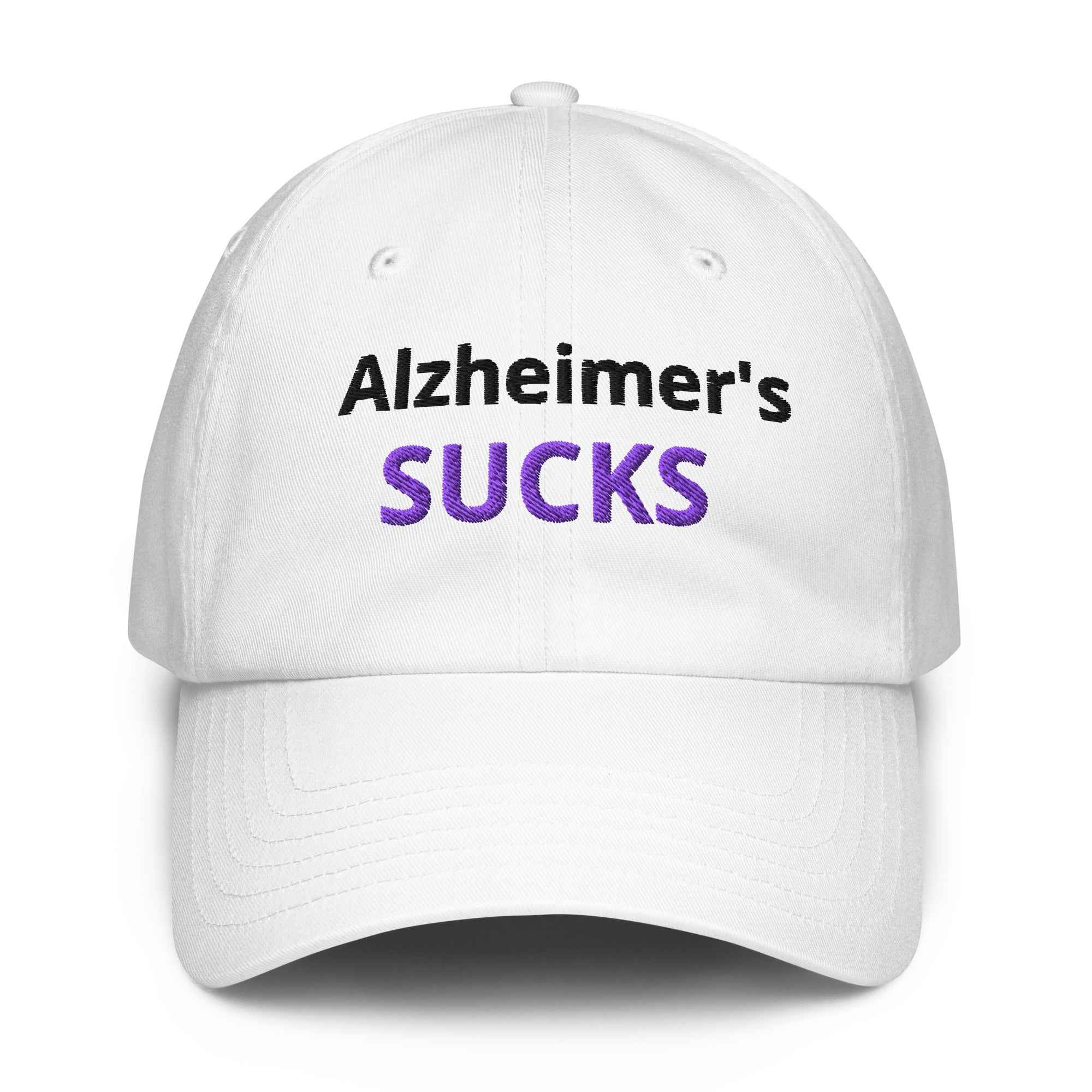 Under Armour® Dad Hat Embroidered "Alzheimer's SUCKS"