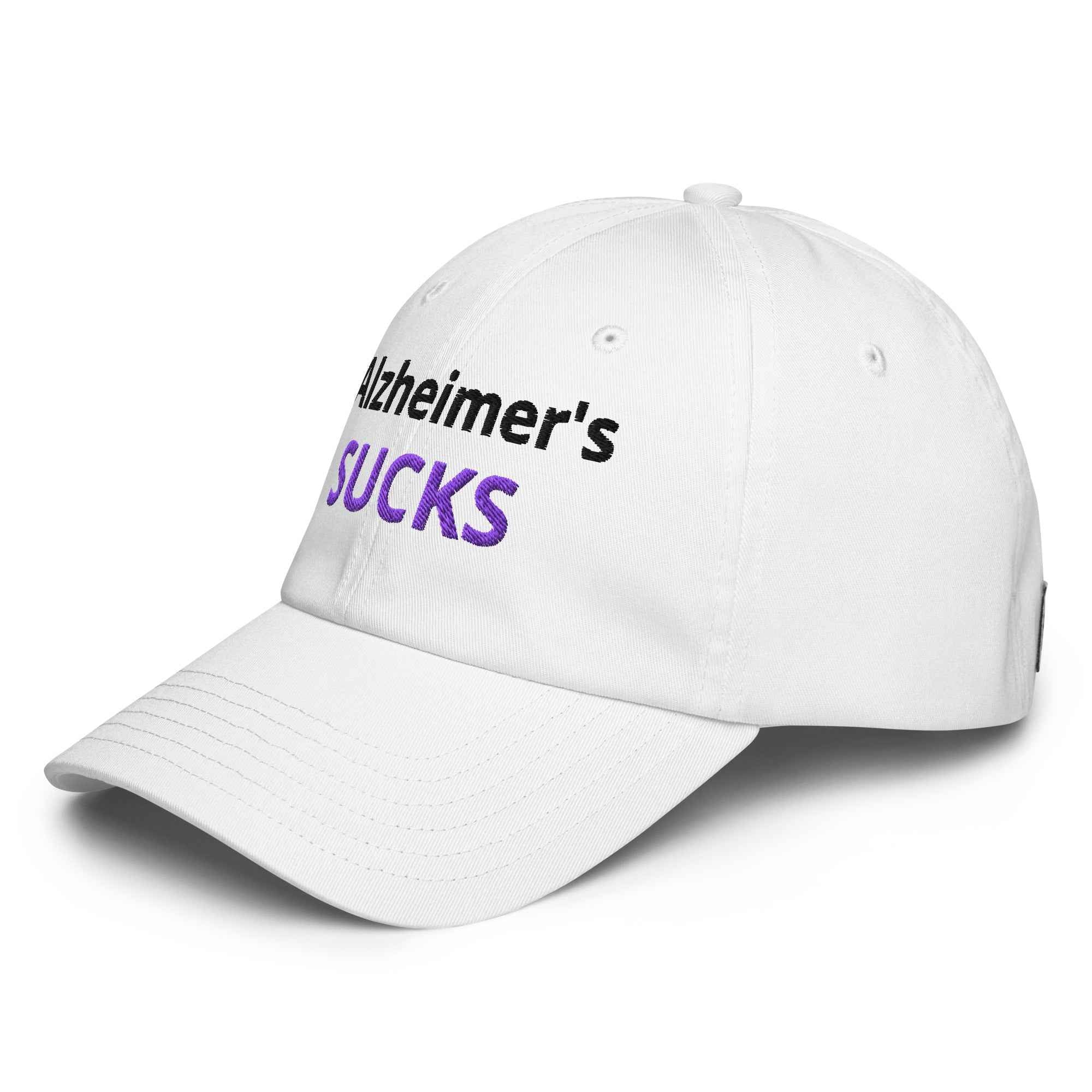 Under Armour® Dad Hat Embroidered "Alzheimer's SUCKS"