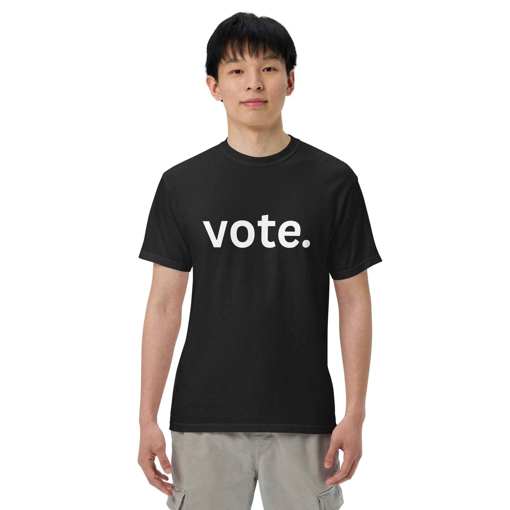 Impact Vote Tee - Bold & Garment-Dyed Style - Greg's AZ Store