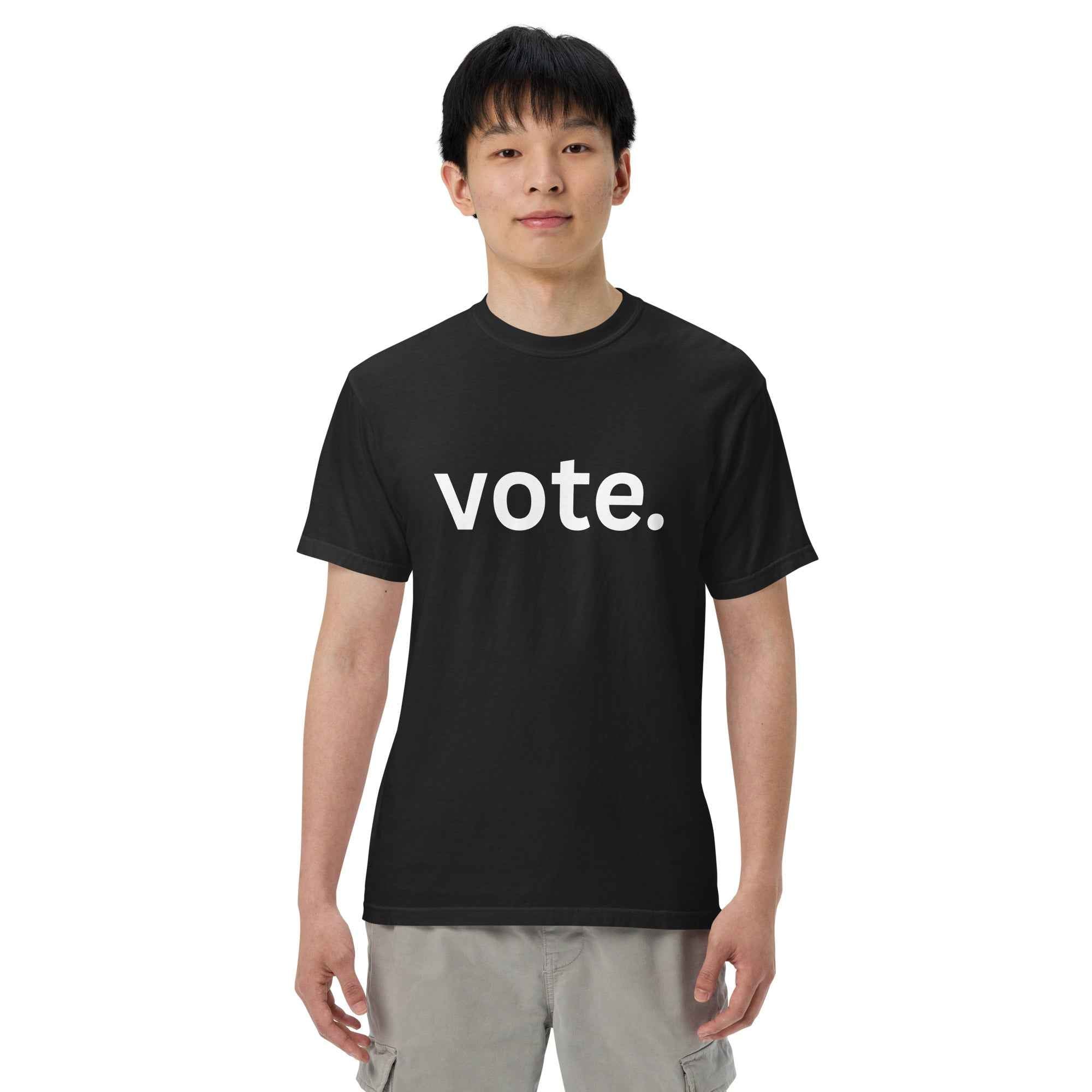 Impact Vote Tee - Bold & Garment-Dyed Style - Greg's AZ Store