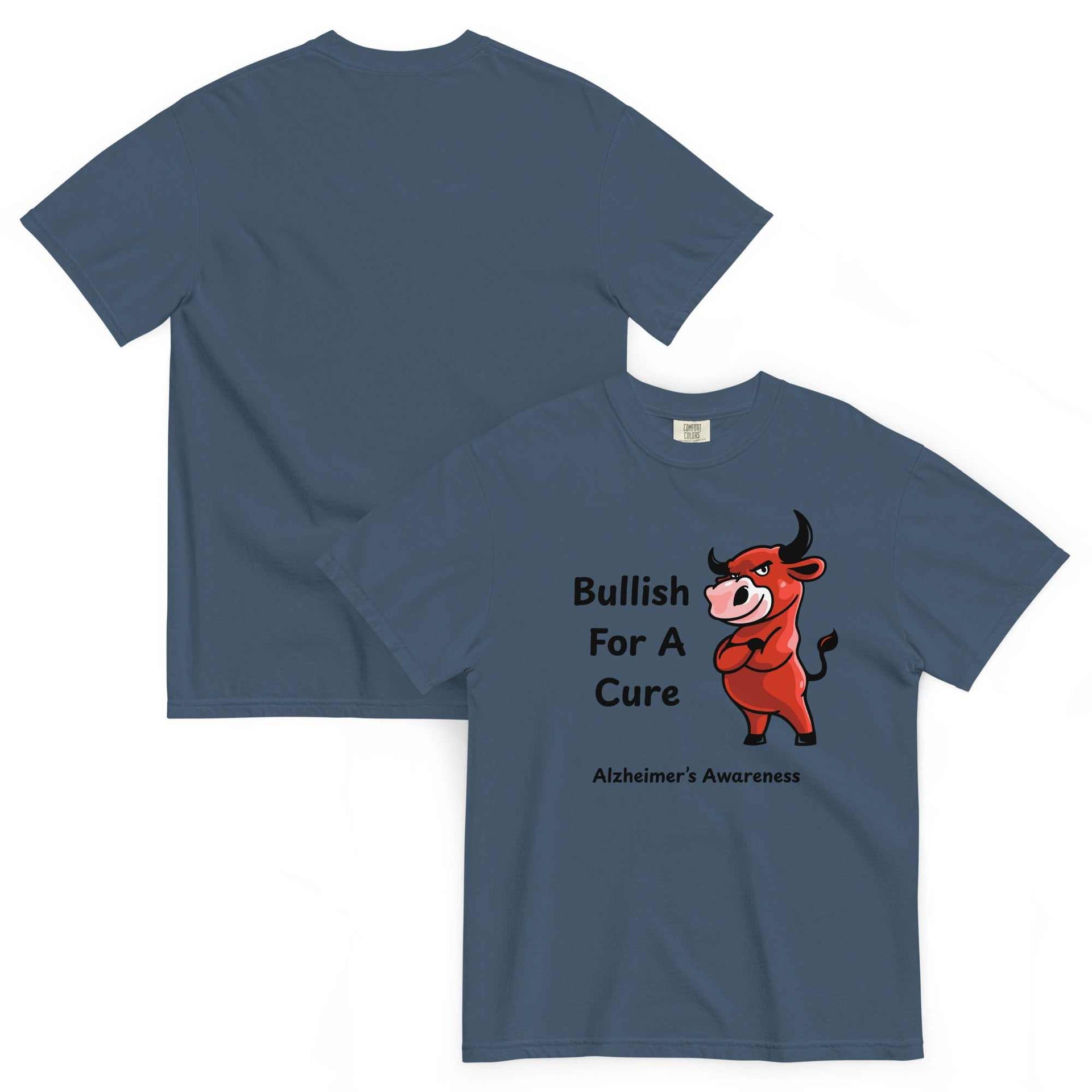 Unisex garment-dyed heavyweight t-shirt made of 100% ring-spun cotton with relaxed fit and durable stitching