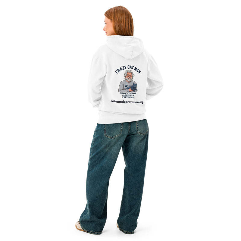 Support Alzheimer's Prevention with Our Garment Dyed Hoodie | The Cat Man Collection-7