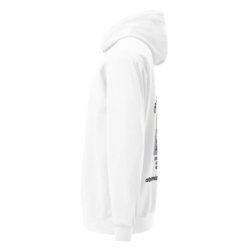 Support Alzheimer's Prevention with Our Garment Dyed Hoodie | The Cat Man Collection-10