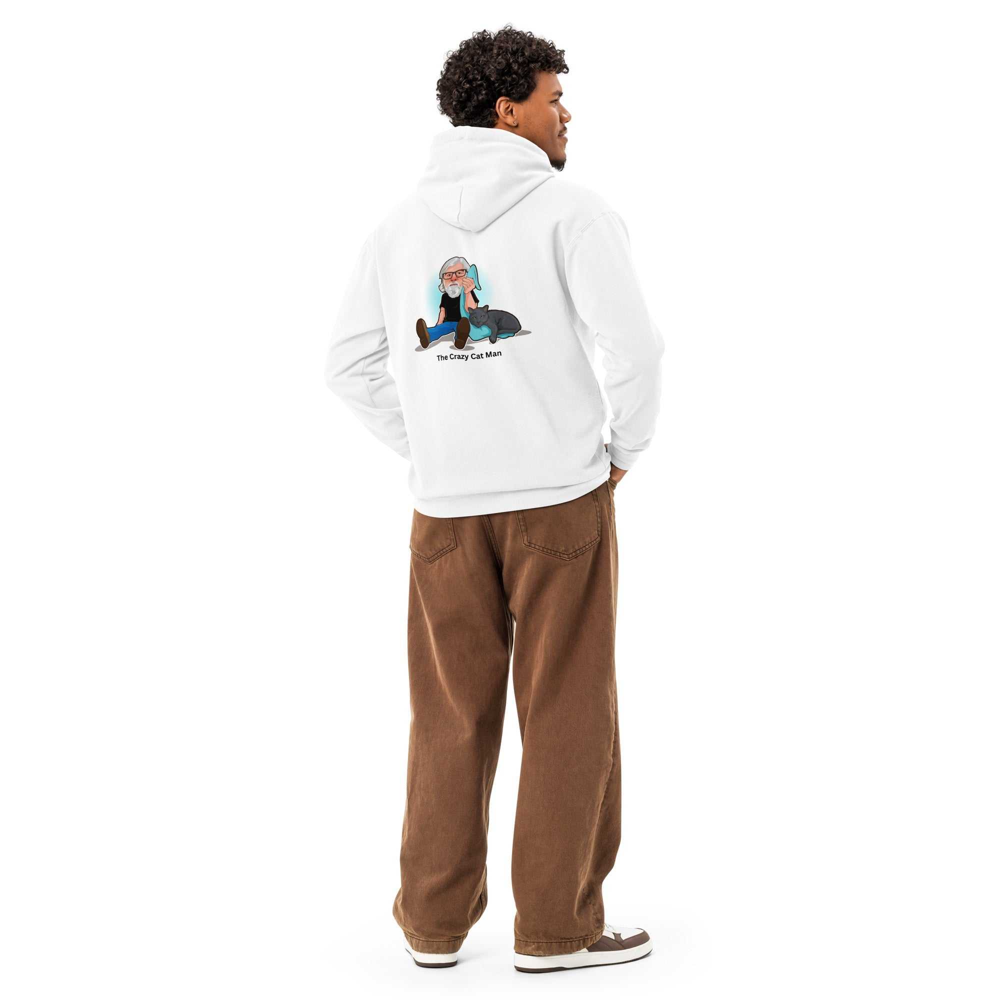 The Crazy Cat Man Signature Garment-Dyed Hoodie