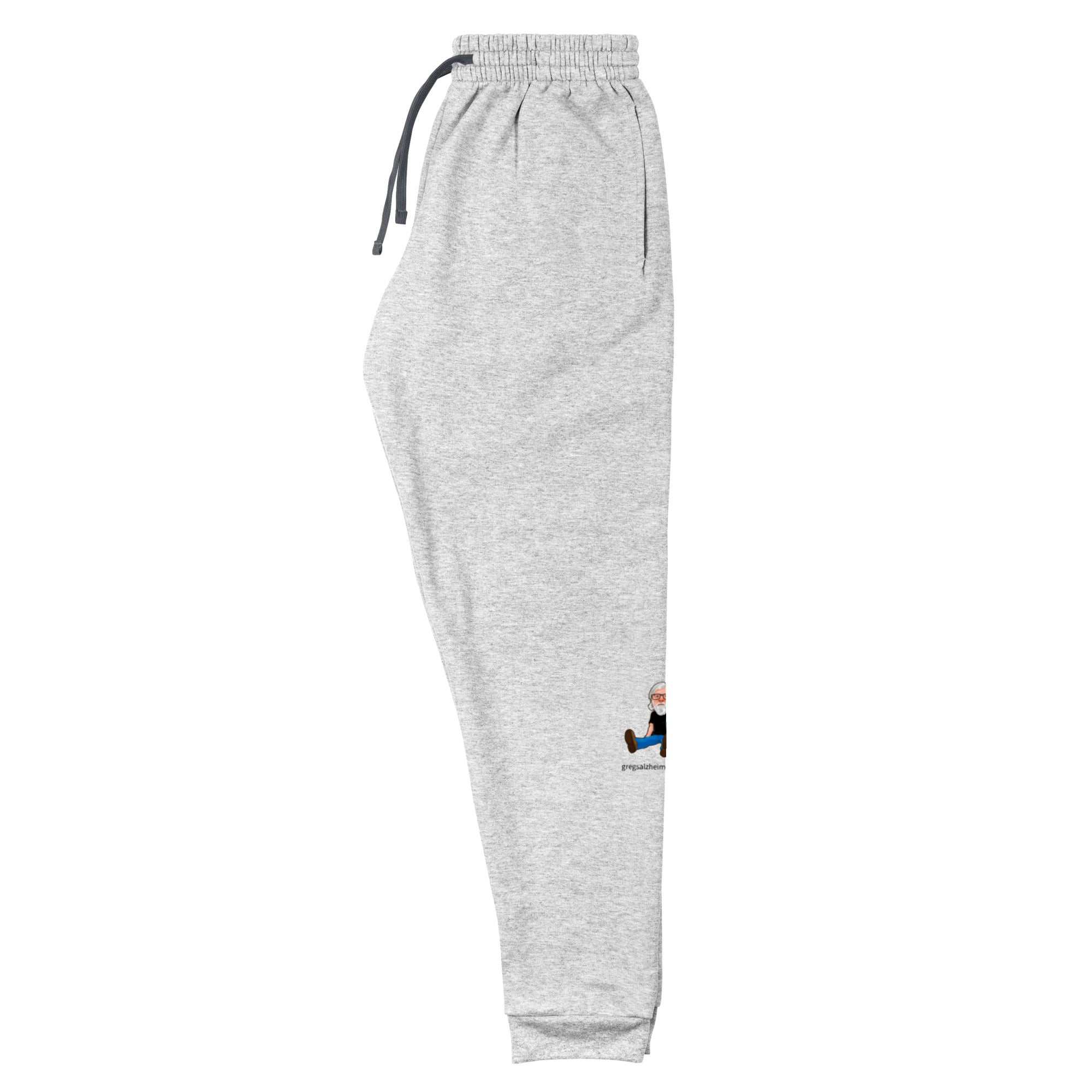 Unisex Joggers Cat Man Signature Logo Alzheimer's Awareness - Greg's AZ Store