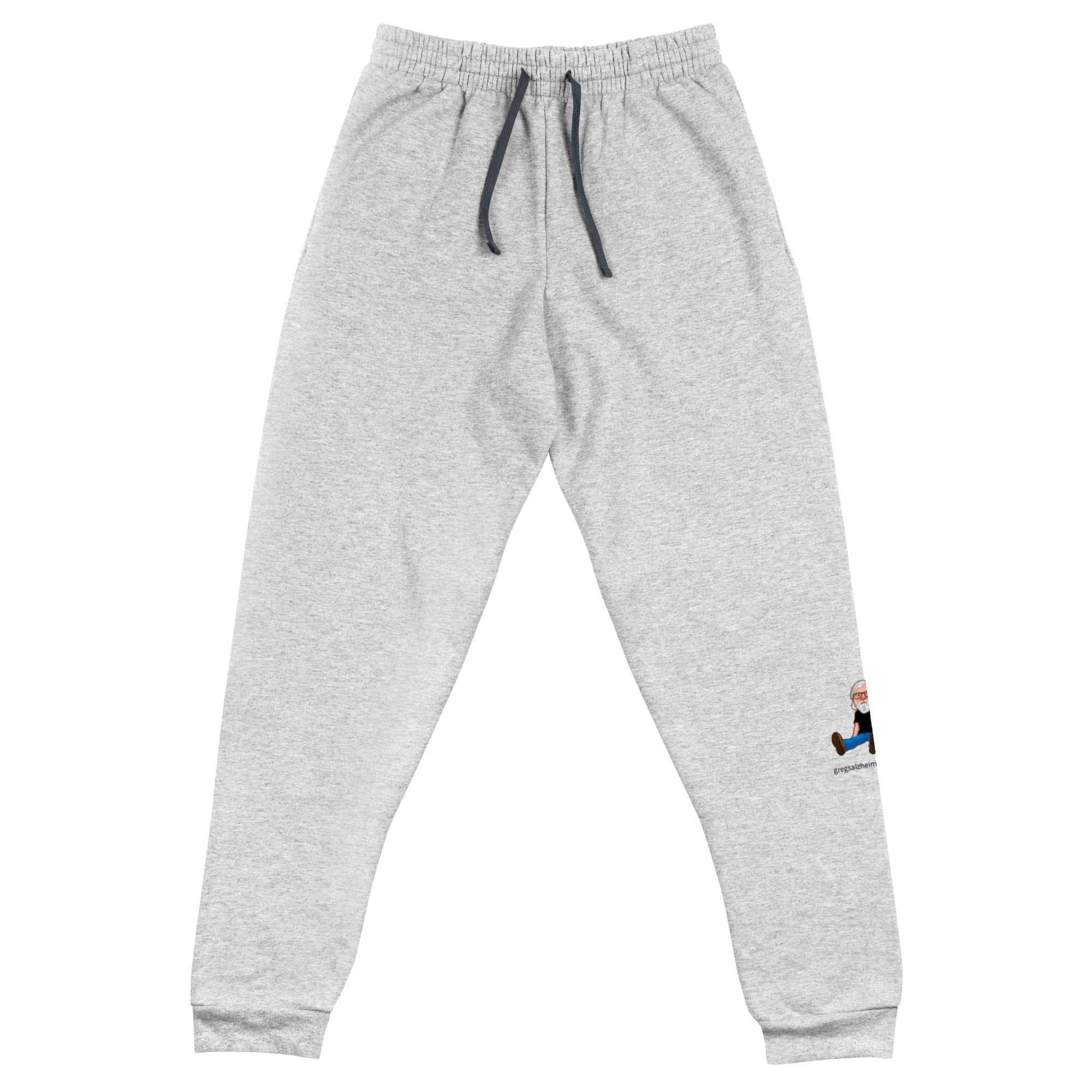 Unisex Joggers Cat Man Signature Logo Alzheimer's Awareness - Greg's AZ Store