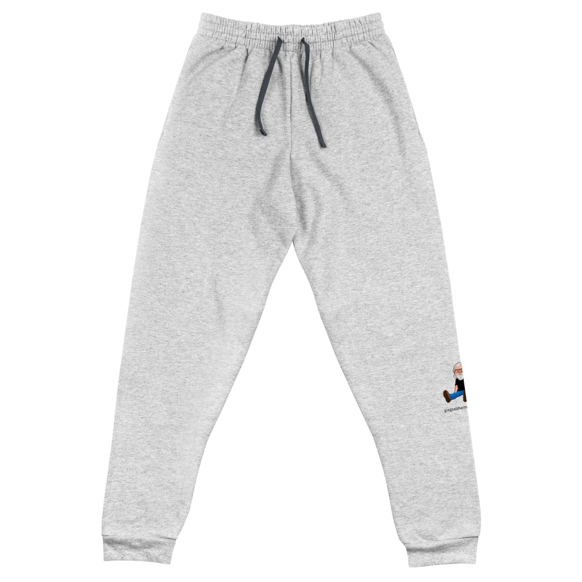 Unisex Joggers Cat Man Signature Logo Alzheimer's Awareness - Greg's AZ Store